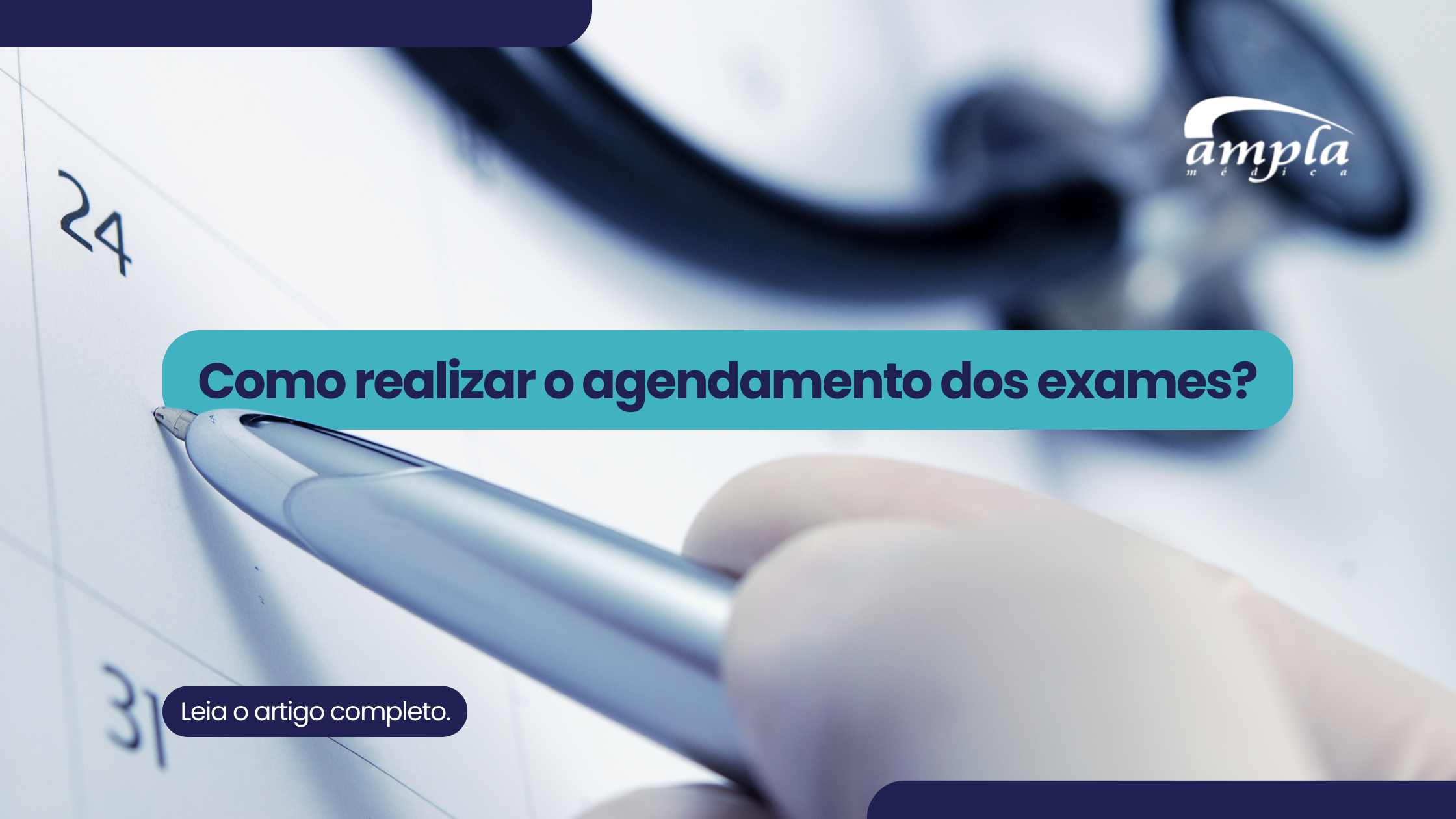 Como realizar o agendamento dos exames ?